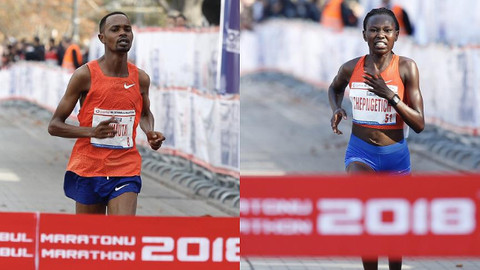 İstanbul Maratonu’na Kenyalı atletler damga vurdu