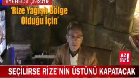 Rize Bağımsız Belediye Başkan Adayı Adnan Aydın: Rize'nin üstünü kapatacağım