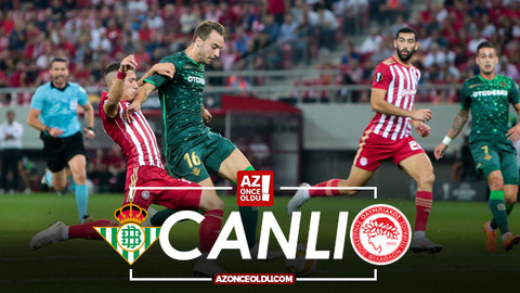 Real Betis Olympiakos şifresiz canlı izle - Real Betis Olympiakos İdman TV canlı izle