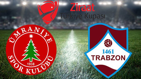 Ümraniyespor 1461 Trabzon canlı izle - Ümraniyespor 1461 Trabzon maçı hangi kanalda, saat kaçta?