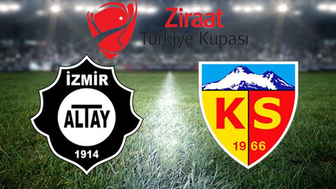 Altay Kayserispor canlı izle - Altay Kayserispor maçı hangi kanalda, saat kaçta?