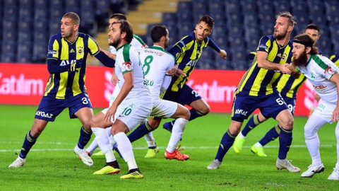 Fenerbahçe 3 puanı kaptı