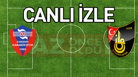 Karabükspor İstanbulspor şifresiz canlı izle - Karabükspor İstanbulspor ücretsiz bedava izle