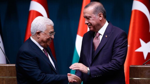 Cumhurbaşkanı Erdoğan Filistin lideriyle Kudüs'ü konuştu