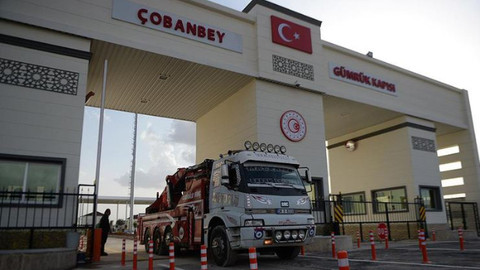 Çobanbey Sınır Kapısı yeniden hizmet vermeye başladı