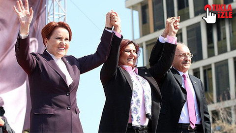 CHP ve İYİ Parti bu kez Aydın’da ortak miting düzenledi