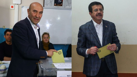 AK Parti ve CHP’nin İzmir adayları oylarını kullandı