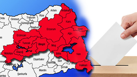 Doğu Anadolu Bölgesi güncel seçim sonuçları