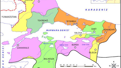 Marmara Bölgesi seçim sonuçları