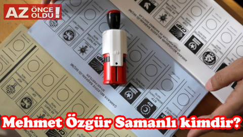 Mehmet Özgür Samanlı kimdir, görevi ne, kaç yaşında?