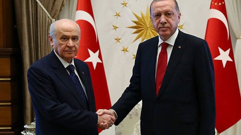 Erdoğan, Bahçeli görüşmesi sona erdi