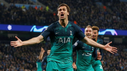 Tottenham Manchester City'yi eledi, kupaya göz kırptı