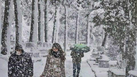 Meteoroloji'den bu kez kar uyarısı geldi!