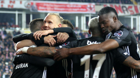 Beşiktaş Sivas deplasmanından 3 puanla döndü