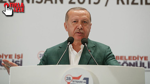 Cumhurbaşkanı Erdoğan Kızılcahamam'da konuştu