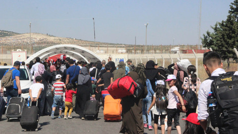 Bayrama giden Suriyelilerin sayısı 13 bine ulaştı