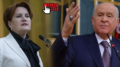 Bahçeli’den Akşener’e ‘mitil’ tepkisi: Biz mitil attık, onların beti benzi attı