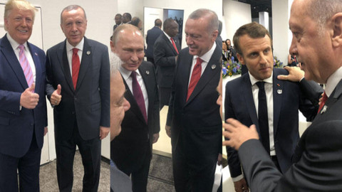 Erdoğan dünya liderleri ile görüştü