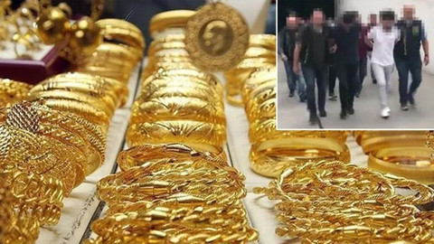 430 kilo altın baskınla ele geçirildi