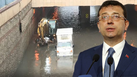 İBB Başkanı Ekrem İmamoğlu'ndan sel açıklaması