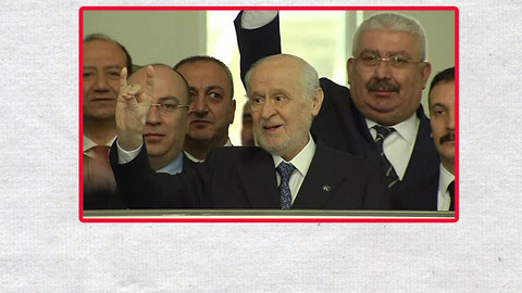 Bahçeli, MHP Genel Merkezi'nde