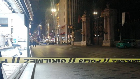 İstiklal Caddesi'nde polisi alarma geçiren olay!