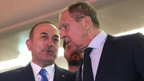 Bakan Çavuşoğlu, Lavrov'la görüştü