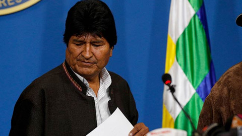 Bolivya Devlet Başkanı Morales görevi bıraktı
