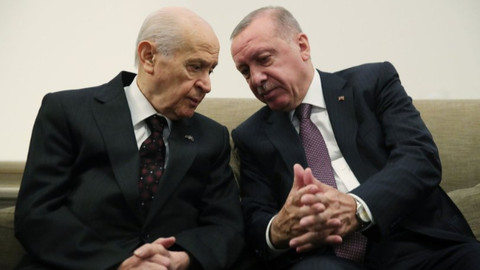 Erdoğan ile Bahçeli bir araya geldi