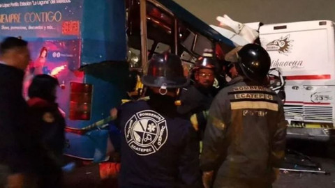 Meksika'da trafik kazası