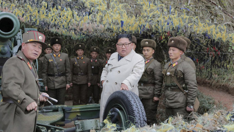 Kim'den orduya atış talimi emri: Topları ateşleyin