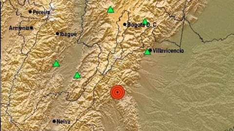 Kolombiya'da 6,2 büyüklüğünde deprem