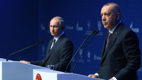 Erdoğan ve Putin açılışın ardından ikinci kez görüştü
