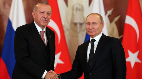 Erdoğan ve Putin Berlin'de görüştü