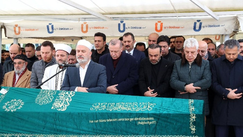 Erdoğan, Vanlıoğlu'nun cenaze namazına katıldı