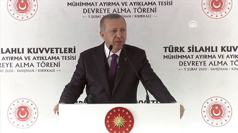 Erdoğan: Savunma sanayinde yerlilik ve millilik oranı yüzde 70'lere çıktı