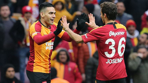 Galatasaray'a Falcao ve Saracchi'den güzel haber