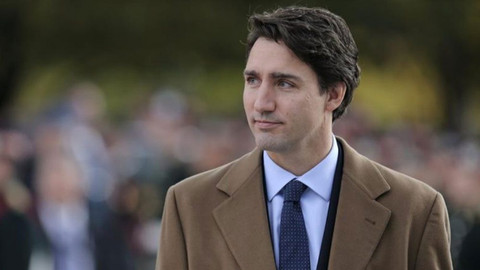 Trudeau 30 gün sonra ilk kez evinden çıktı