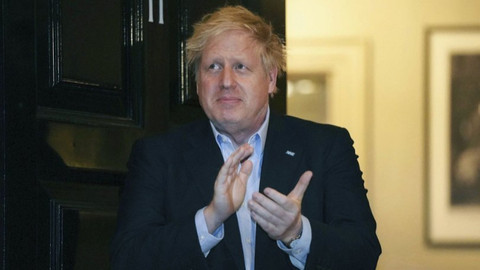 Boris Johnson taburcu oldu