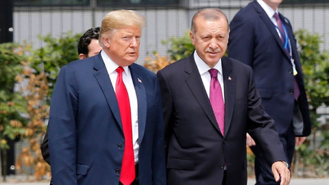 Erdoğan, Trump ile görüştü! İkili meseleler görüşüldü