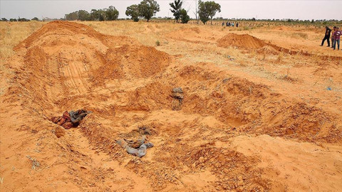 Libya'da toplu mezarlar… 23 günde 208 ceset çıkarıldı