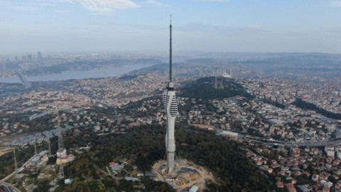 Bakan Karaismailoğlu duyurdu!Küçük Çamlıca TV Radyo Kulesi'nin açılış tarihi belli oldu
