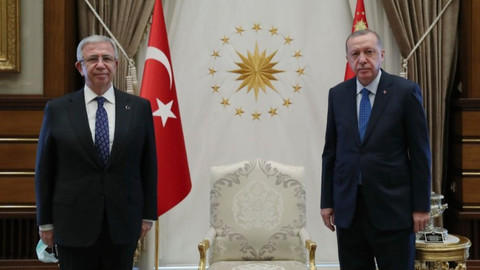 Cumhurbaşkanı Erdoğan ile Mansur Yavaş görüştü