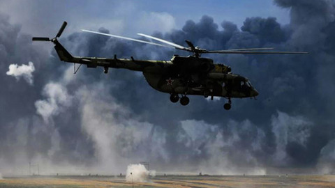 Libya'da Rus paralı askerleri taşıyan helikopter düştü!