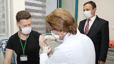 Erciyes Üniversitesi koronavirüs aşısını denedi