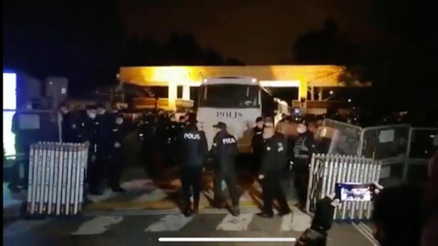Boğaziçi Üniversitesi'ndeki gösterilere polis müdahale etti