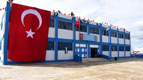 Türkiye'den Barış Pınarı bölgesinde eğitime destek