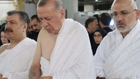 Cumhurbaşkanı Erdoğan Suudi Arabistan ziyaretinde umre yaptı!