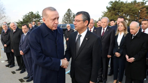 Cumhurbaşkanı Erdoğan ve Özgür Özel TBMM'de görüştü