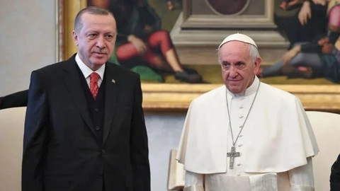 Cumhurbaşkanı Erdoğan'dan Papa için taziye mesajı